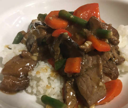 MEAT AND VEGETABLE STIR FRY