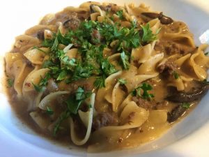 Beef Stroganoff