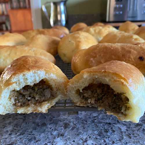 Peroshki Filling (Beef & Cheese)