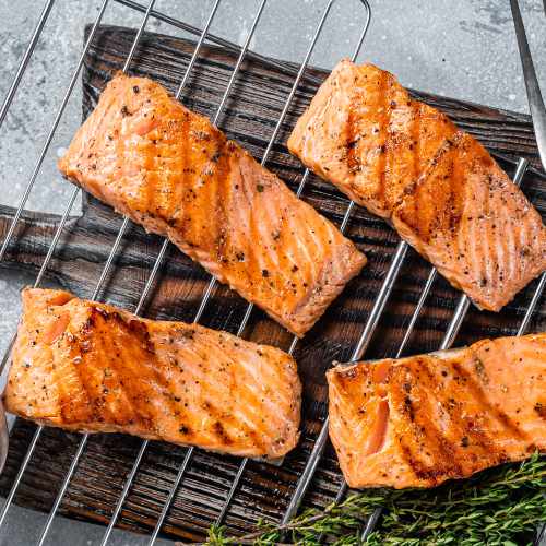 Barbequed Salmon