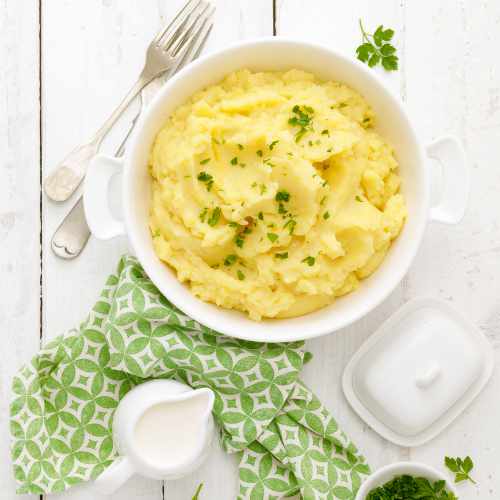 INSTANT POT NO-DRAIN MASHED POTATO RECIPE